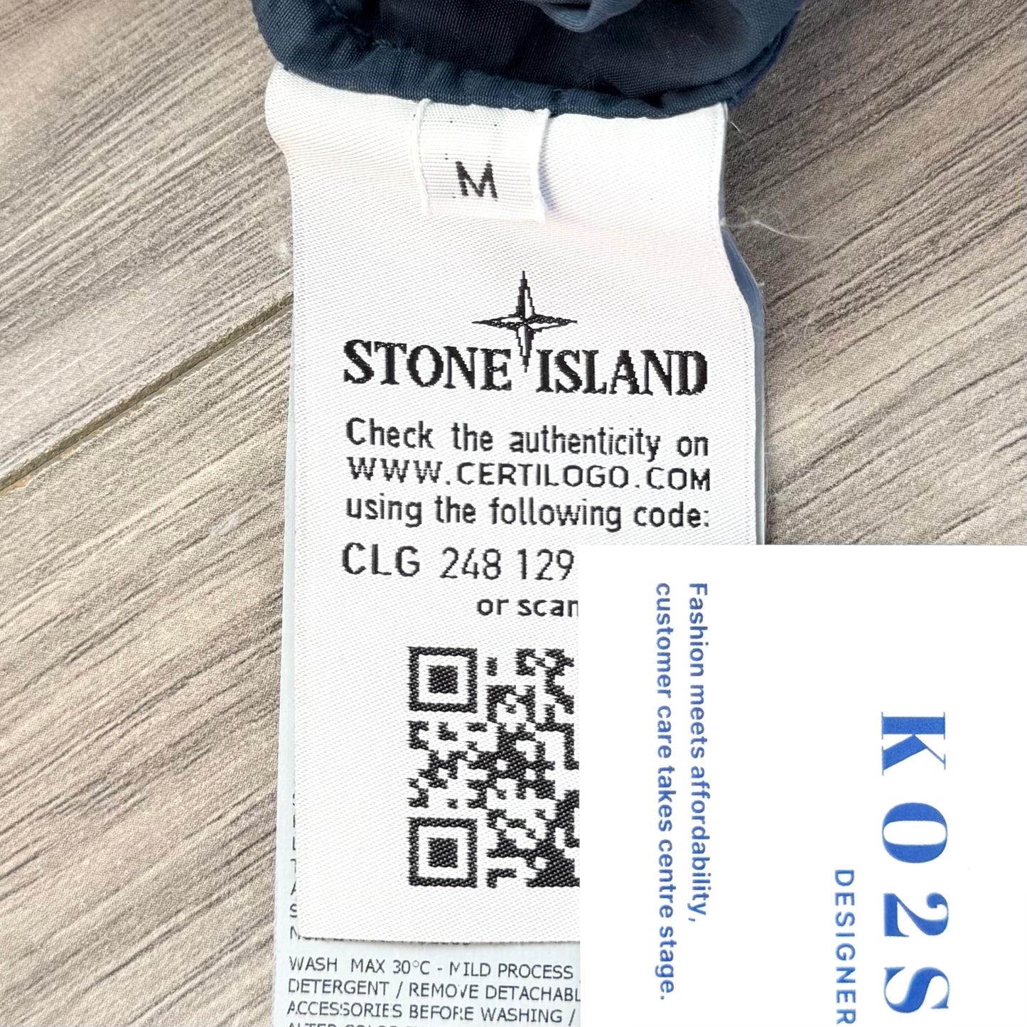 Stone Island Naslan Full Zip Shoulder Badge Overshirt - Medium ptp21.5”