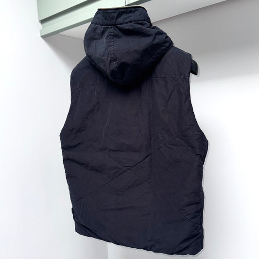 Stone Island Hooded David Light-TC With Micropile Badge Gilet - Large ptp22”