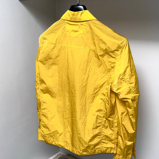 CP Company Chrome-R Nylon Full Zip Lens Overshirt - Small ptp20.5”