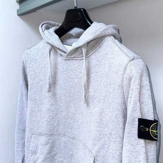 Stone Island Pullover Badge Hoodie - Small ptp19.5”