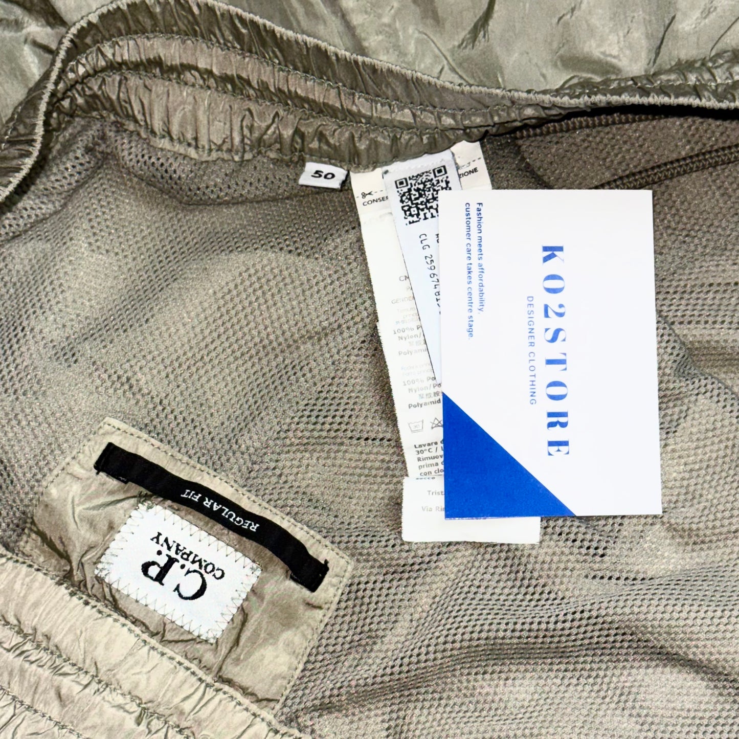 CP Company Chrome-R Nylon Lens Cargo Trousers - Large 34W