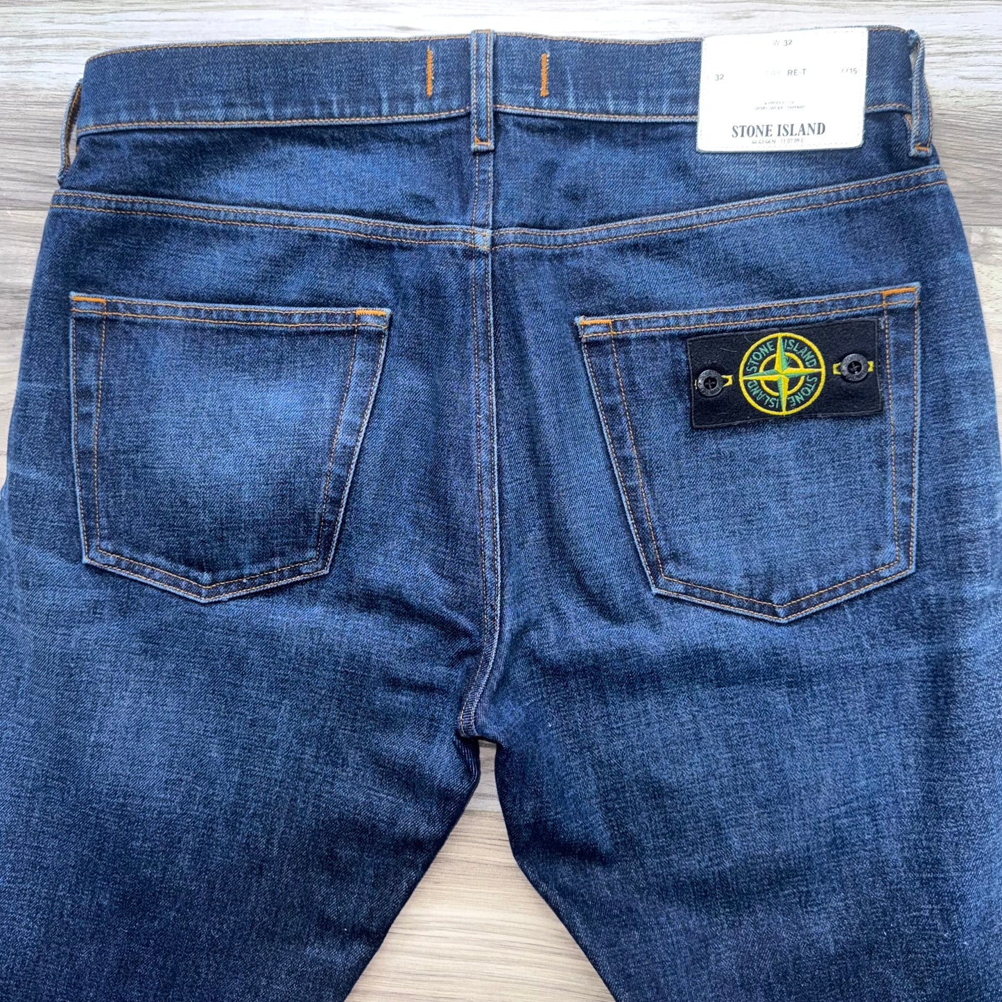 Stone Island Badge Jeans - 32W 30L