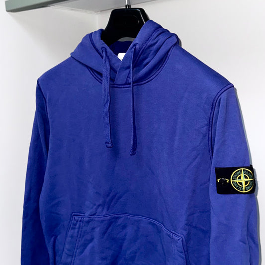Stone Island Pullover Badge Hoodie - Small ptp20.5”