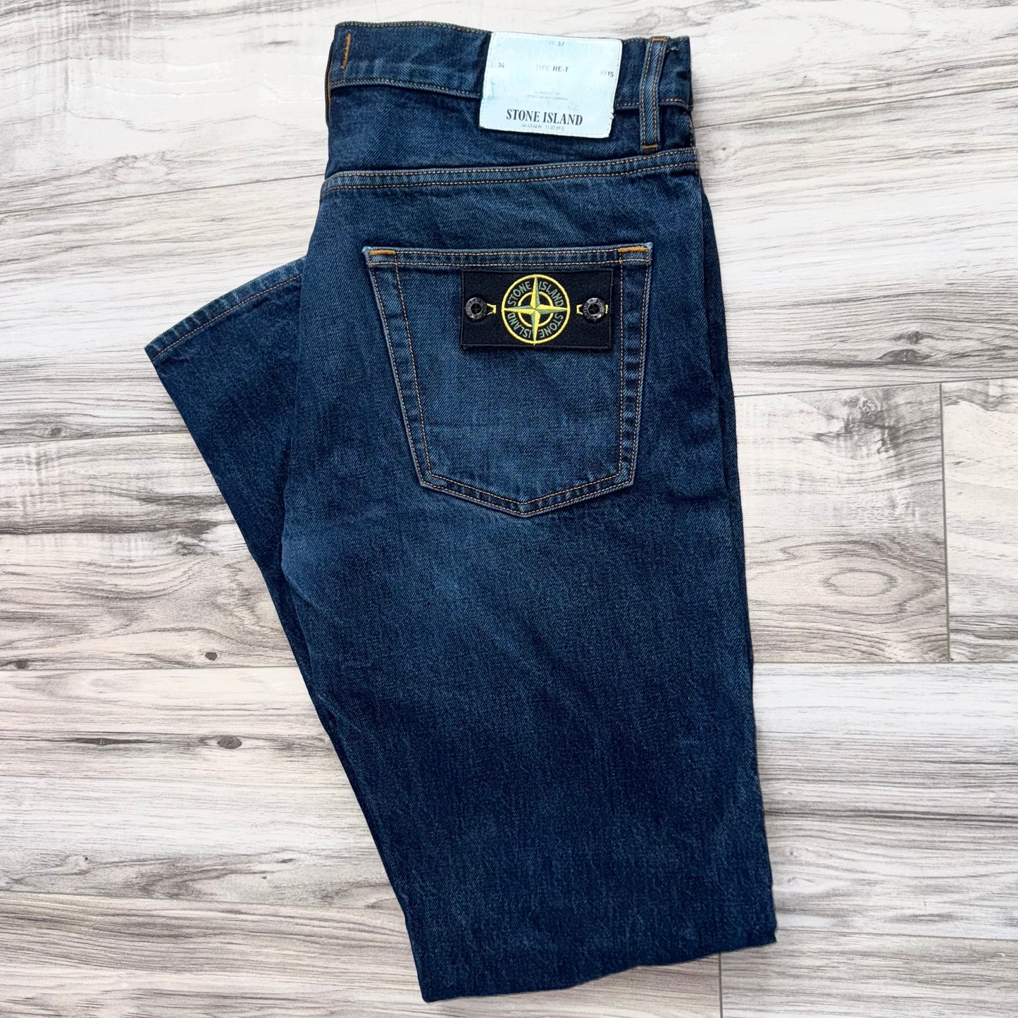 Stone Island Badge Jeans - 32W 31L