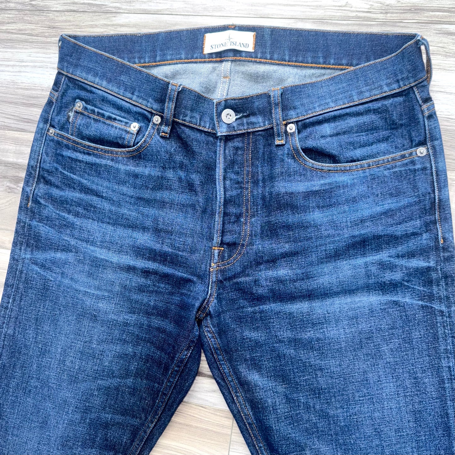 Stone Island Badge Jeans - 32W 30L