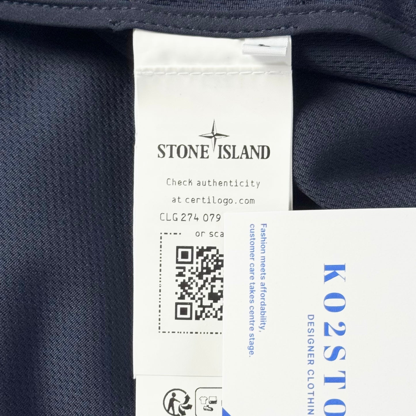 Stone Island Light Soft Shell-R e.dye Technology In Recycled Polyester Full Zip Badge Jacket - Large ptp22”