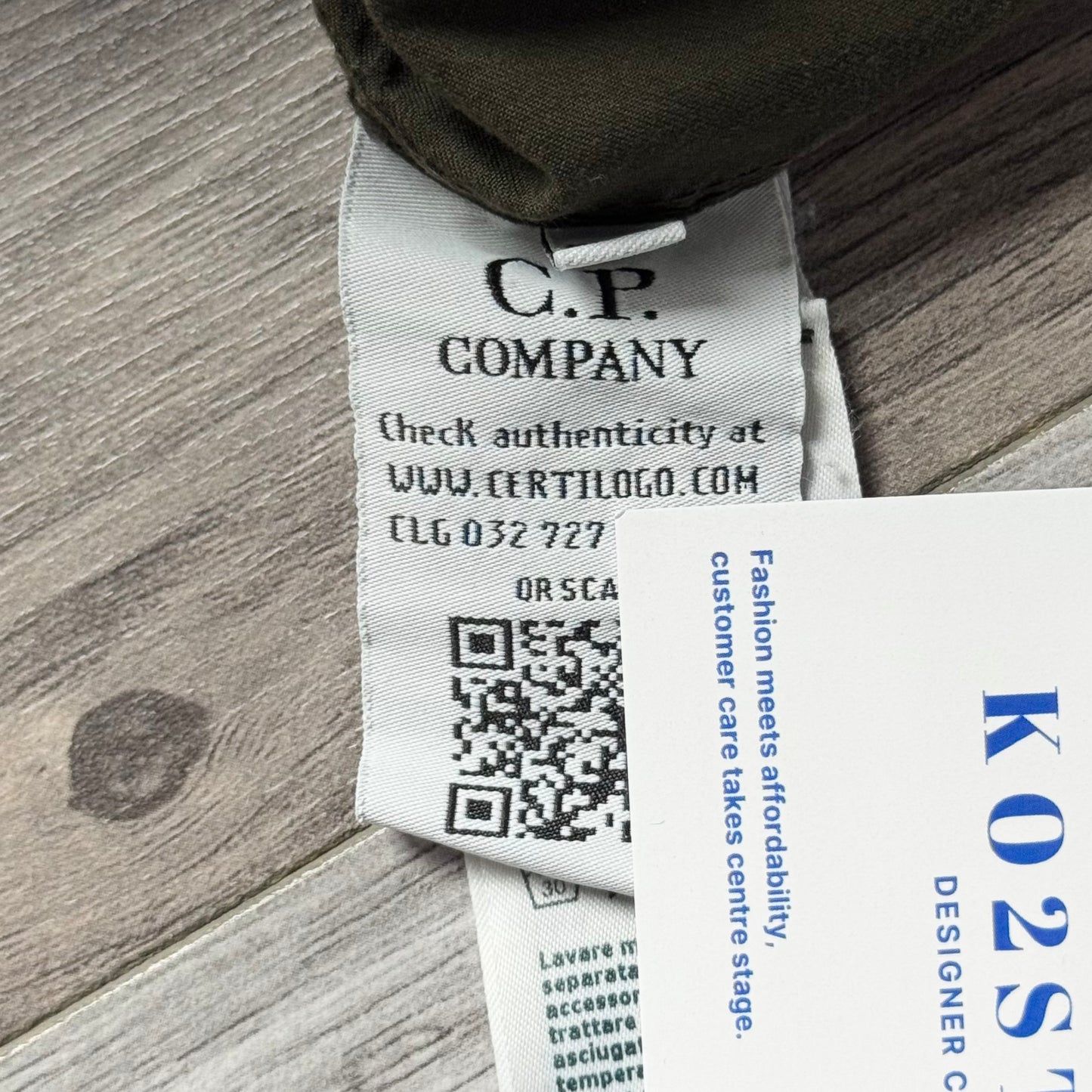 CP Company Full Zip Lens Overshirt - 3XL ptp25.5”