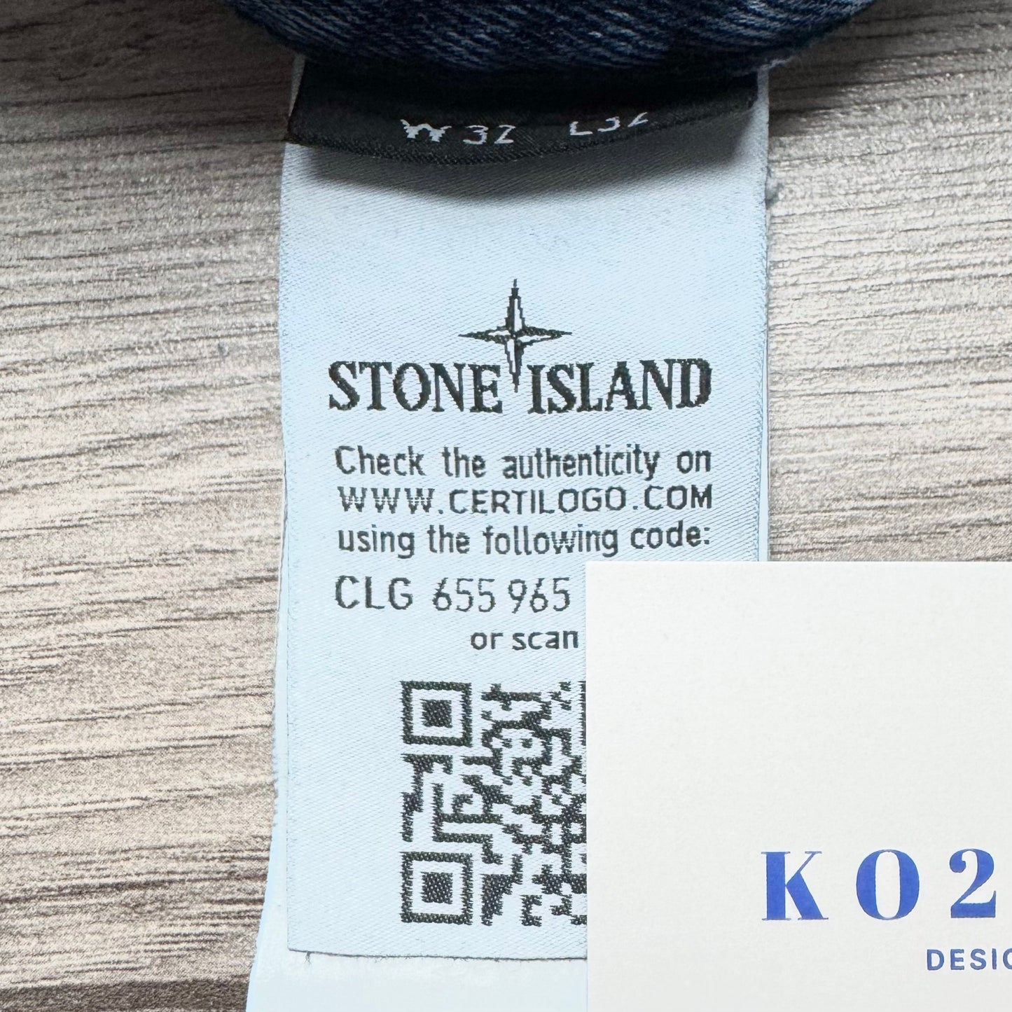 Stone Island Badge Jeans - 32W 32L