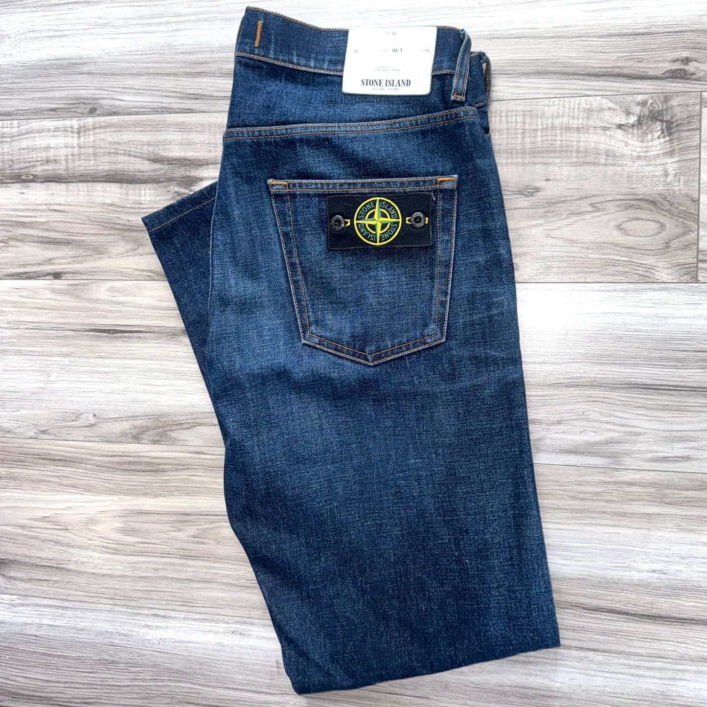 Stone Island Badge Jeans - 32W 30L