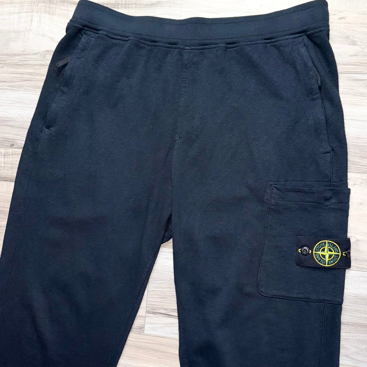 Stone Island Badge Joggers - Large 34W