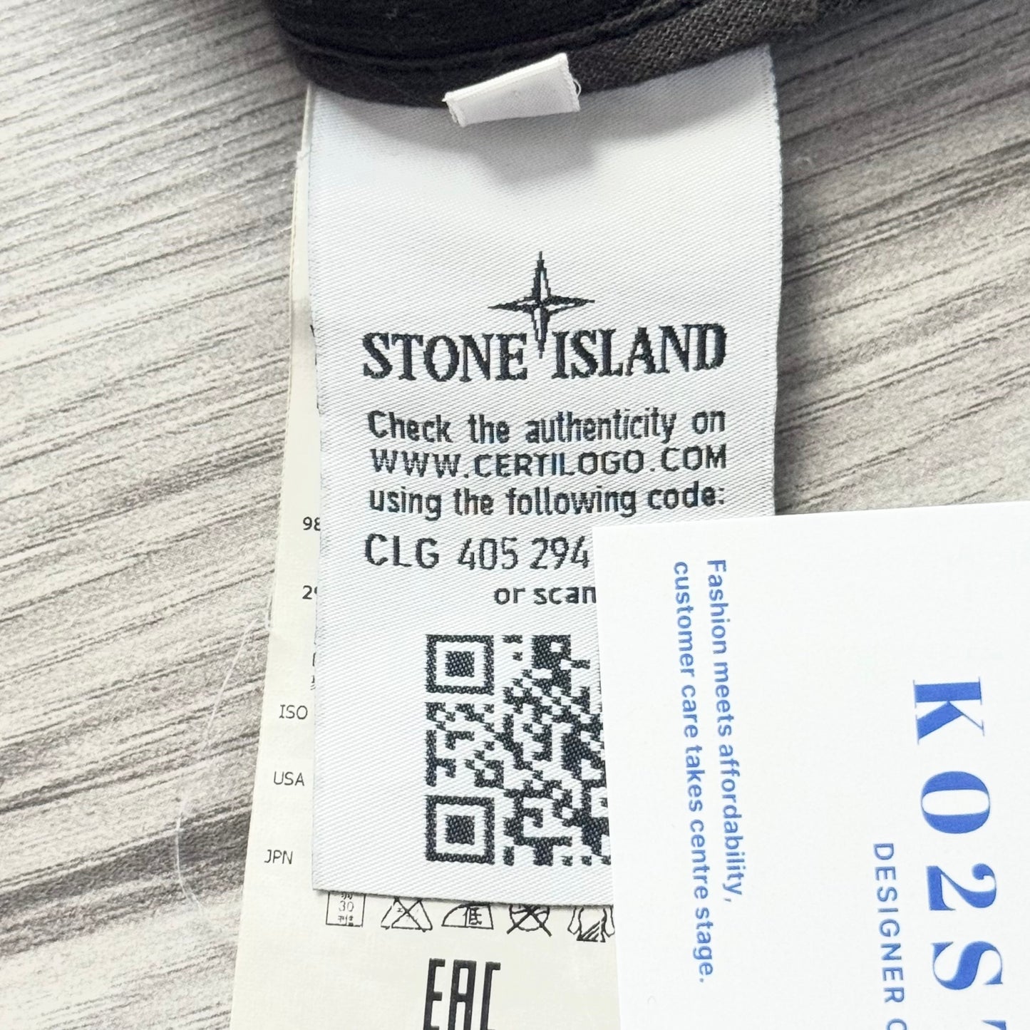 Stone Island Hooded Thick Cotton Full Zip Badge Overshirt - Medium ptp20.5”