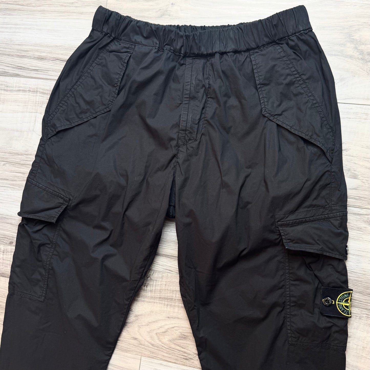 Stone Island Badge Cargo Trousers - 34W 31L