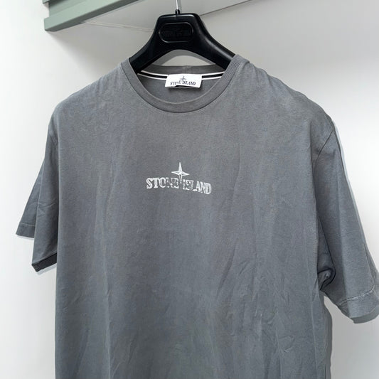 Stone Island Stamp Hand Print T shirt - XL ptp22”