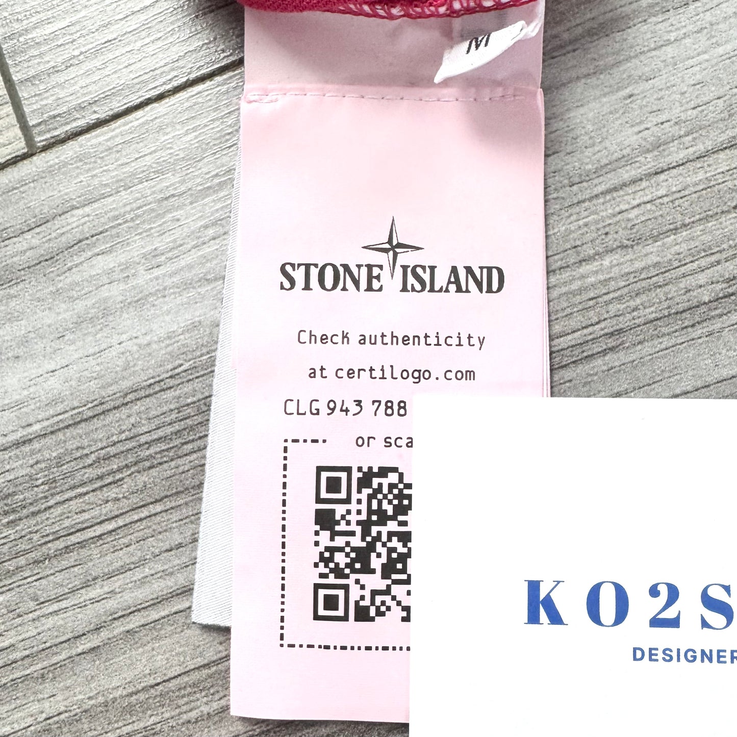 Stone Island Patch T shirt - Medium