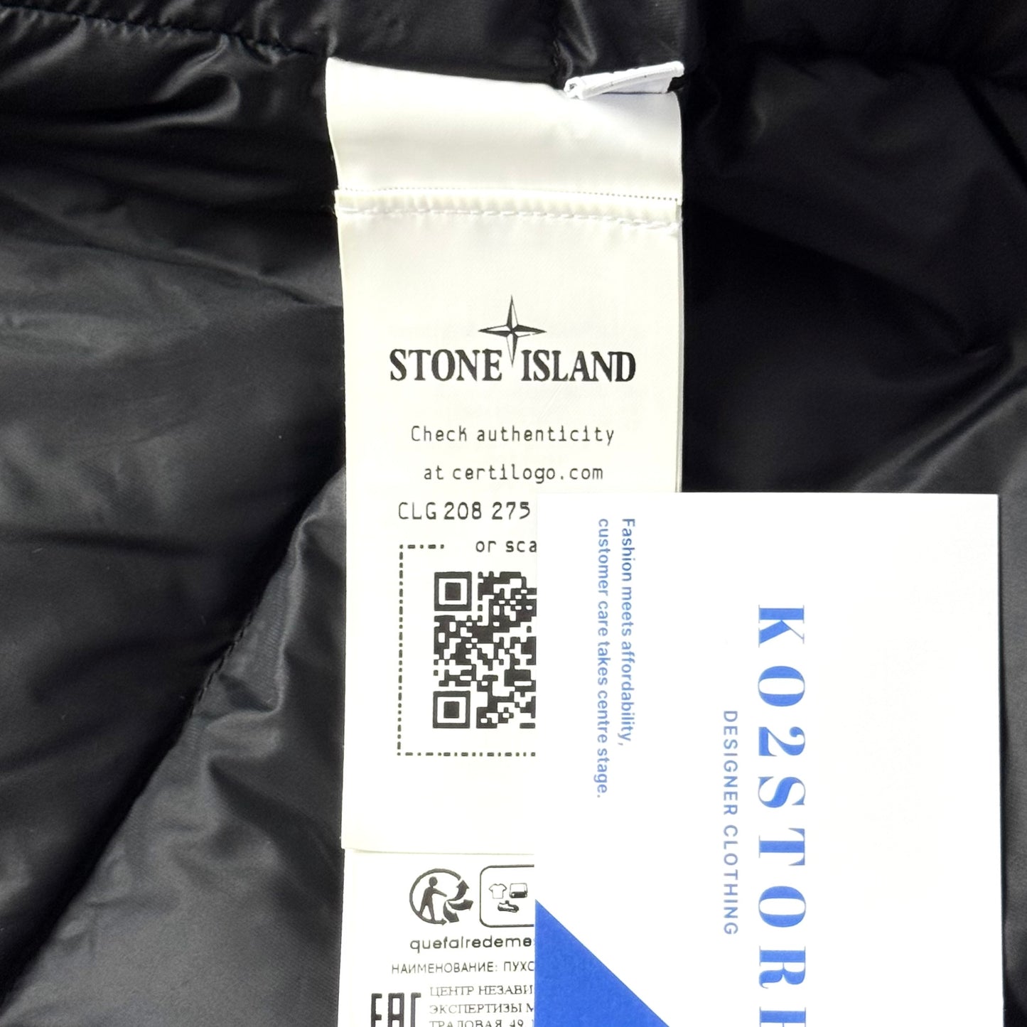 Stone Island O-Ventile Down Ghost Piece Badge Gilet - Medium ptp22”