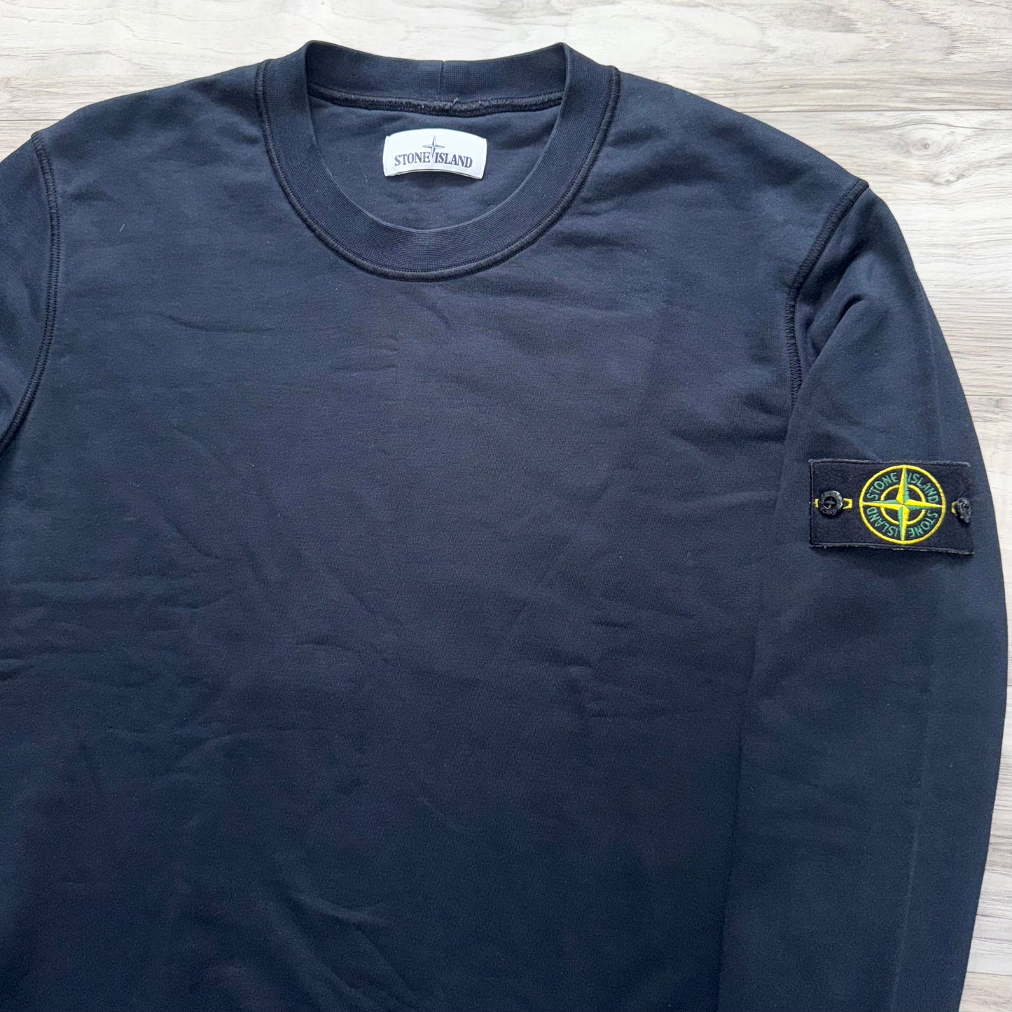 Stone Island Pullover Badge Sweatshirt - XL
