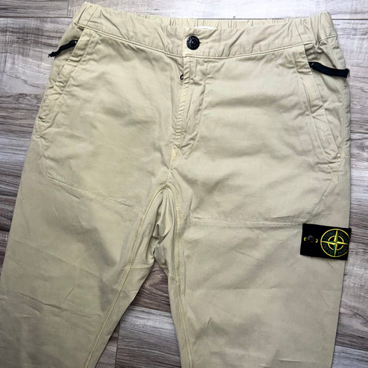 Stone Island Badge Cargo Trousers - 32W 30L