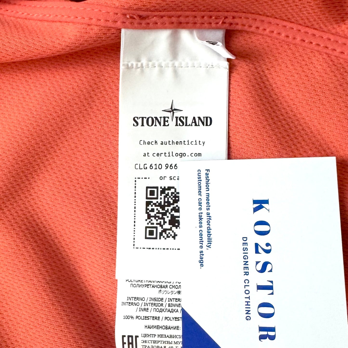 Stone Island Light Soft Shell-R e.dye Technology Full Zip Badge Jacket - XXL ptp25”
