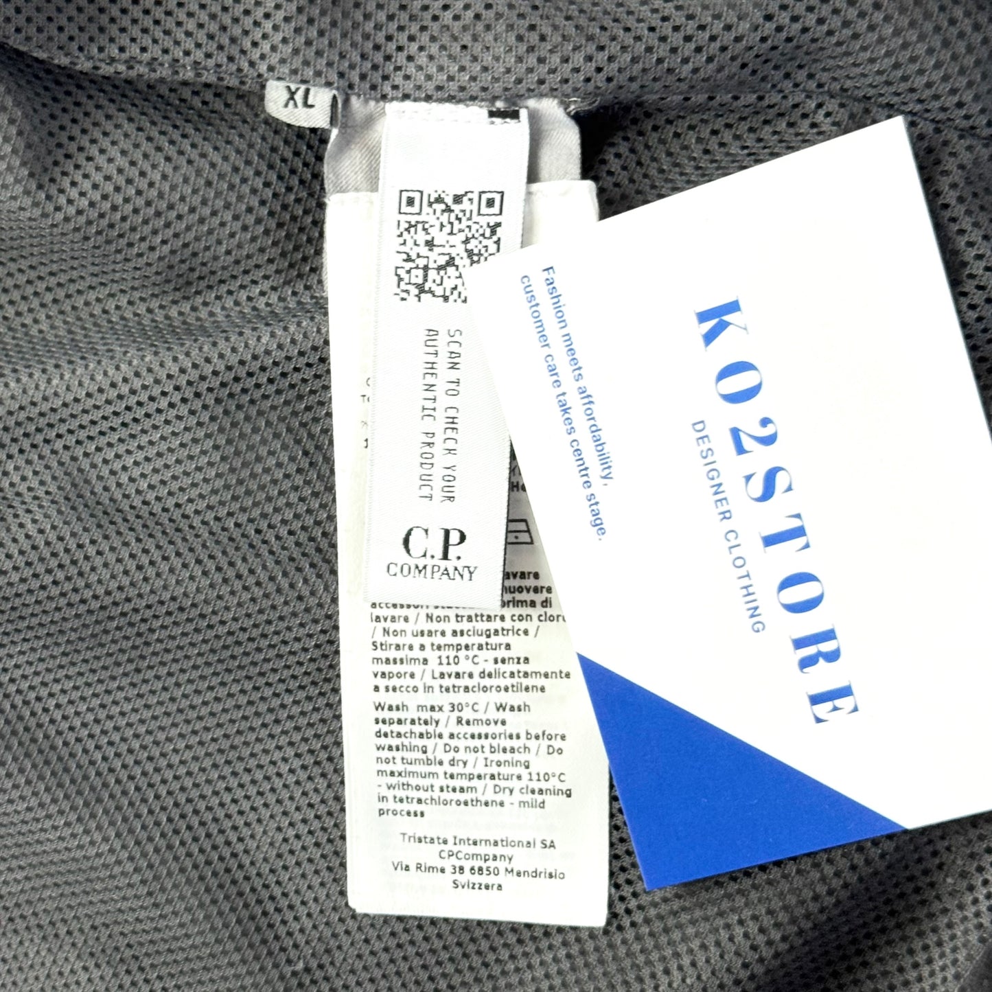 CP Company Taylon L Nylon Button Up Lens Overshirt - XL ptp23.5”