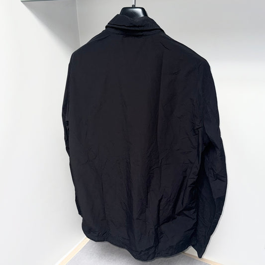 Stone Island Crinkle Reps Full Zip Badge Overshirt - XL ptp23.5”