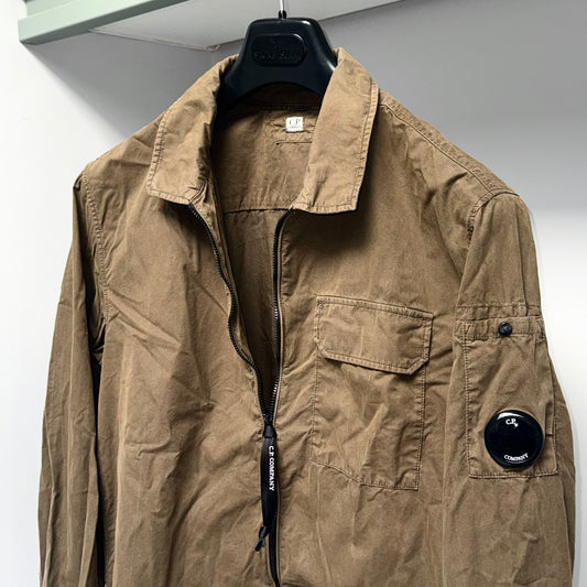CP Company Full Zip Lens Overshirt - Medium ptp20.5”