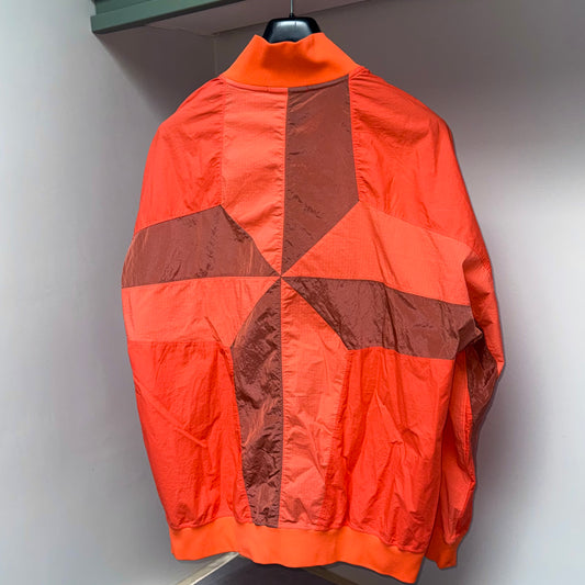 Stone Island Cotton Nylon Ripstop Star Inlay Badge Bomber Jacket - XXL ptp26.5”