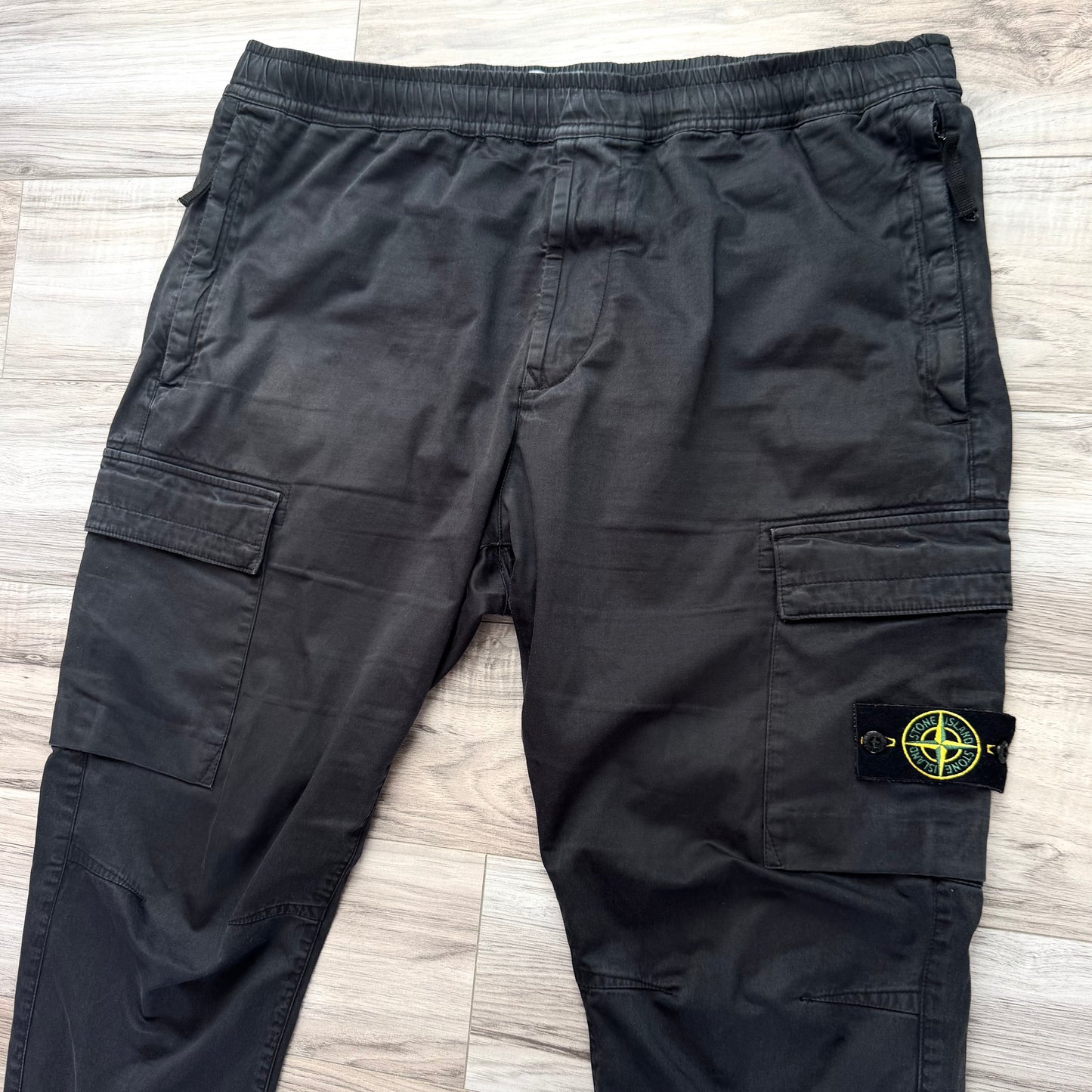 Stone Island Badge Cargo Trousers - 38W 30L
