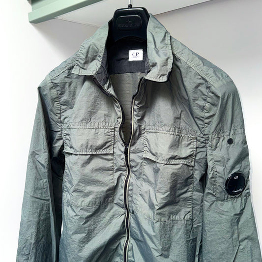 CP Company Taylon L Nylon Full Zip Lens Overshirt - XS ptp19.5”