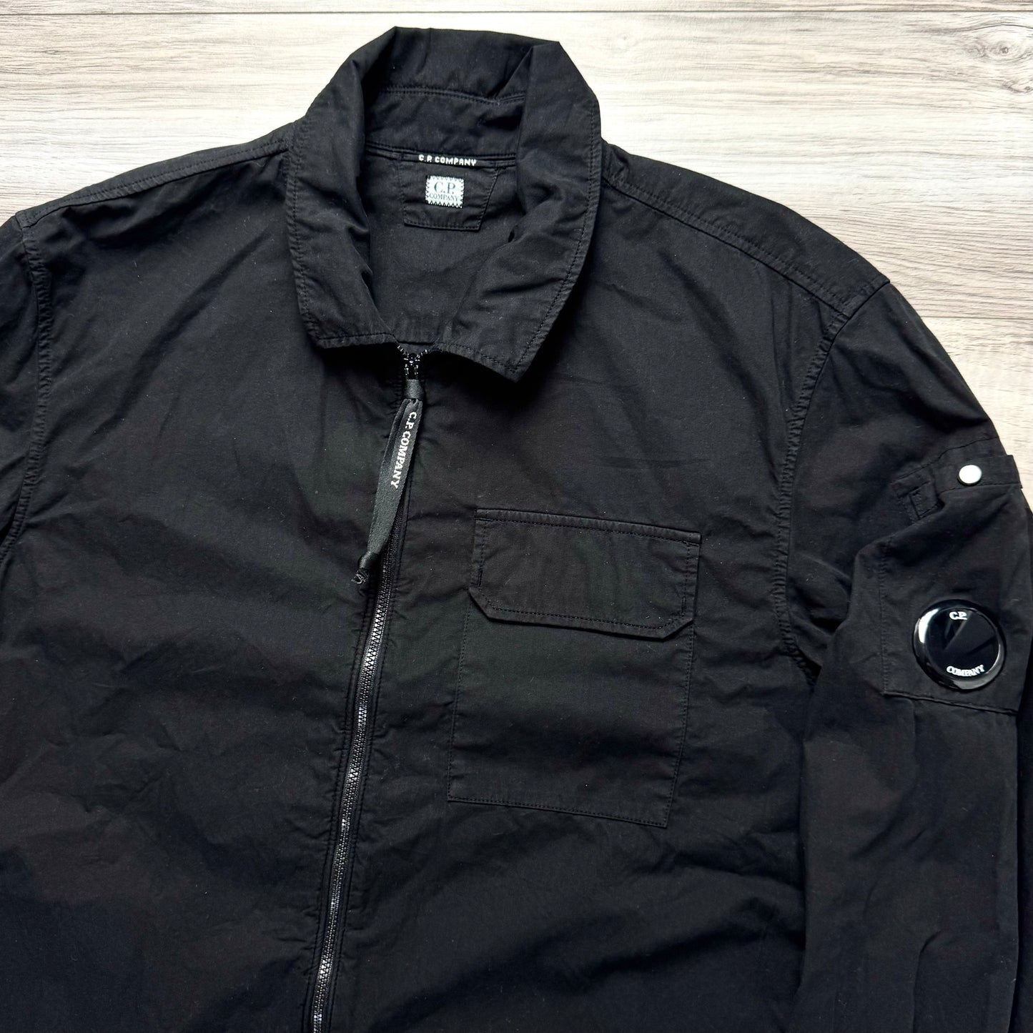 CP Company Full Zip Lens Overshirt - Medium