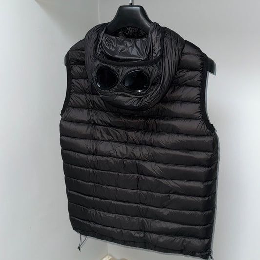 CP Company DD Shell Full Zip Goggle Gilet - Small ptp20.5”