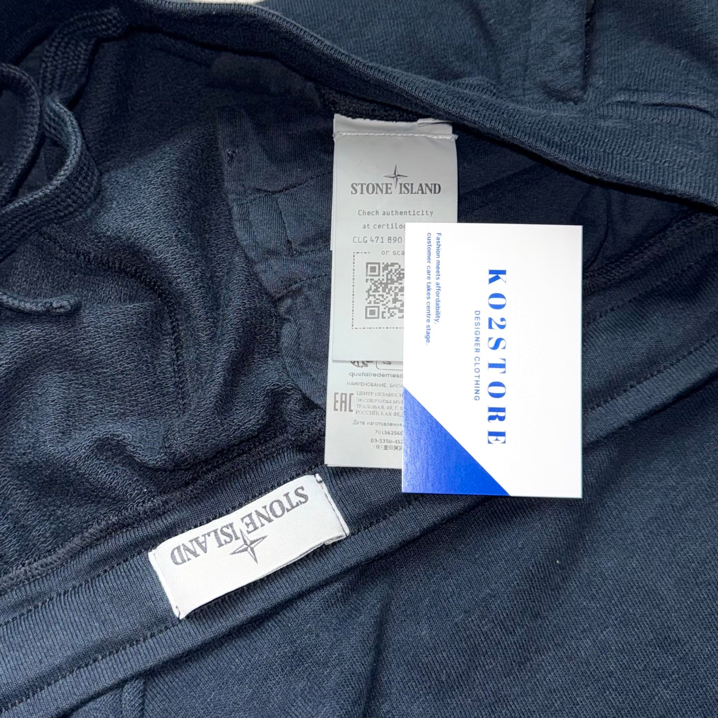 Stone Island Badge Joggers - Large 34W