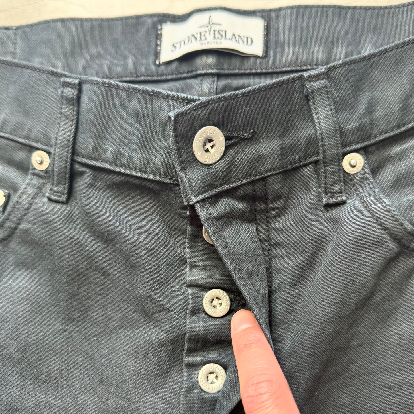 Stone Island Badge Jeans - 32W 31L