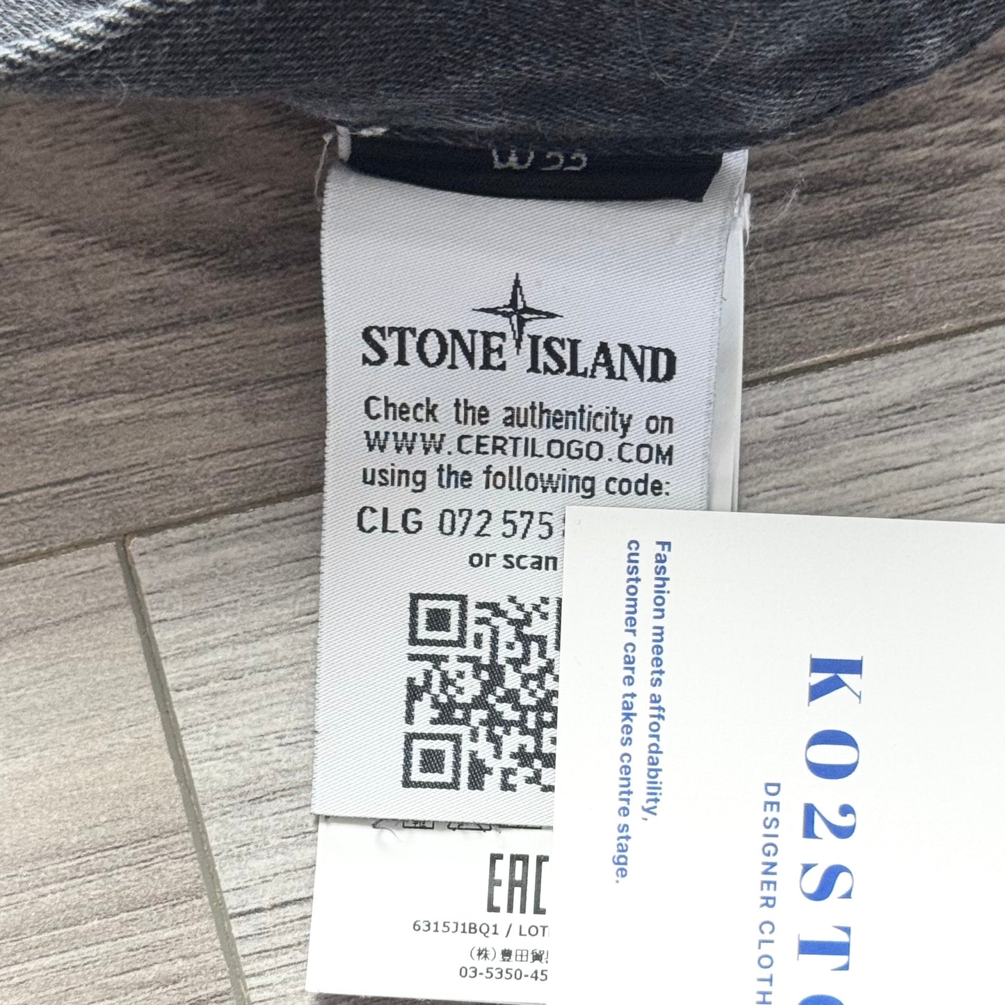 Stone Island Badge Jeans - 32W 32L