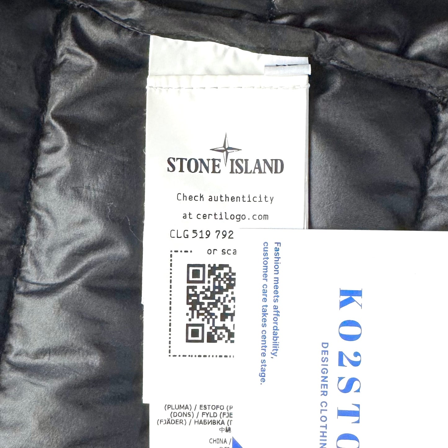 Stone Island Bio-Based Ripstop Nylon Down Badge Jacket - XL ptp23”