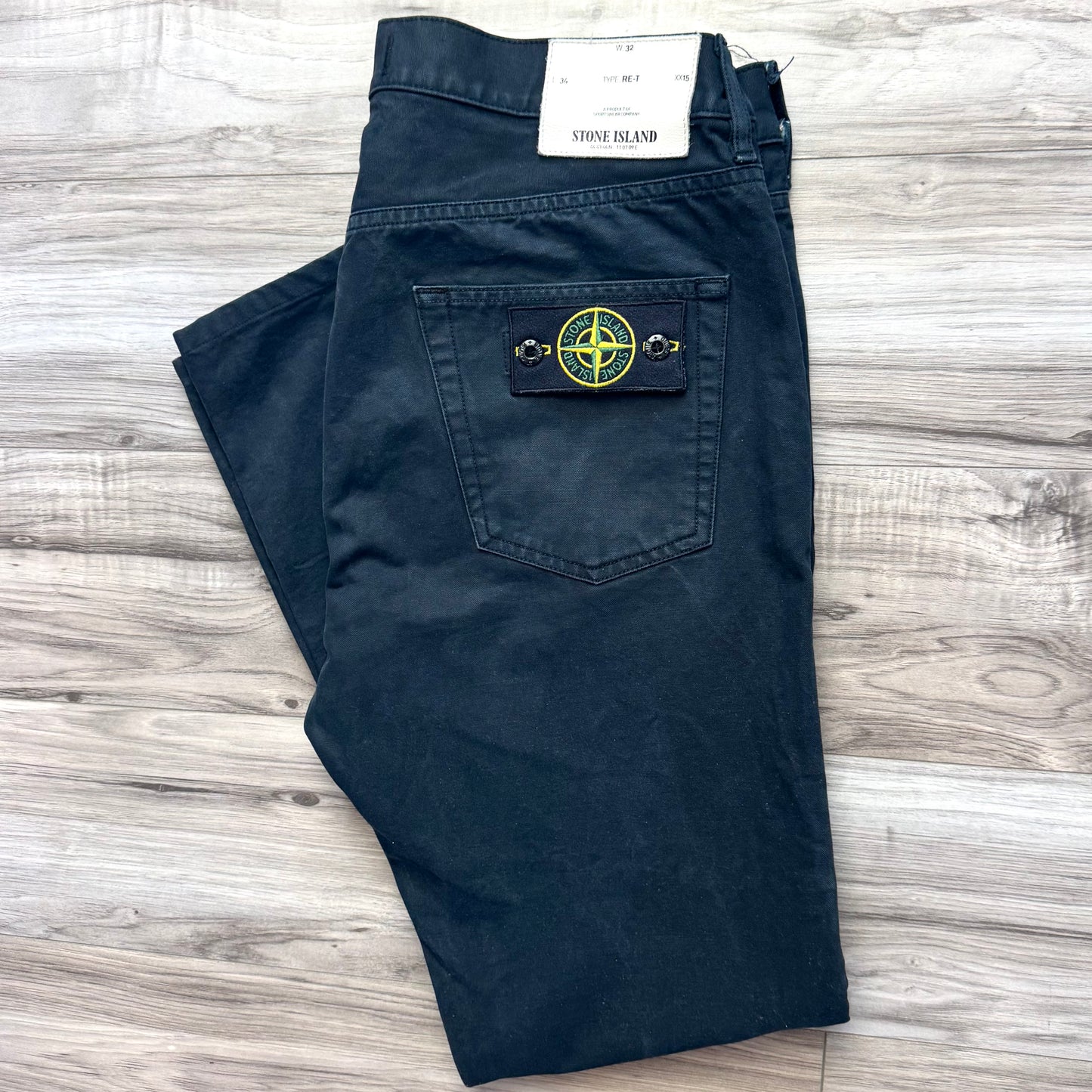 Stone Island Badge Jeans - 32W 31L