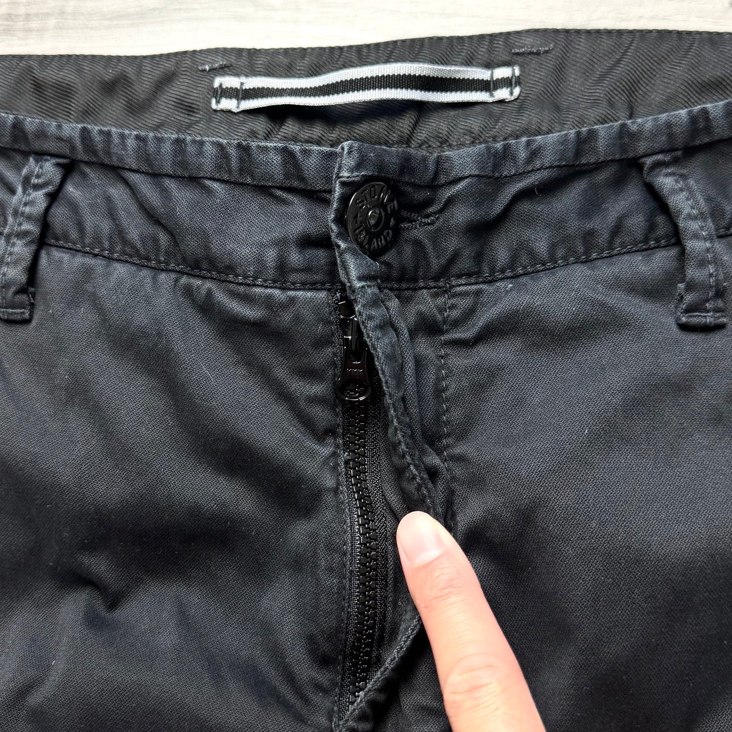 Stone Island Badge Cargo Trousers - 36W 34L