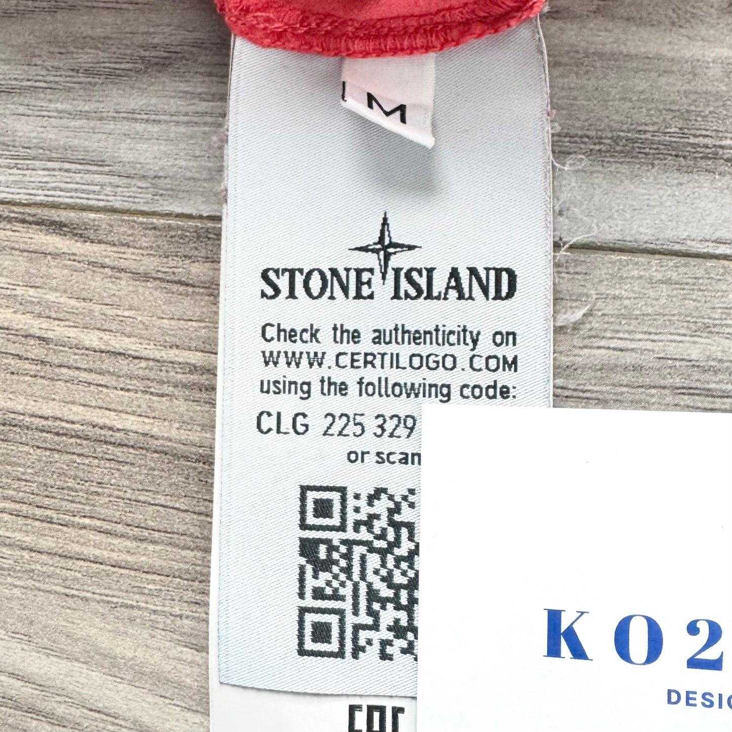 Stone Island Spellout Reflective Logo T shirt - Medium