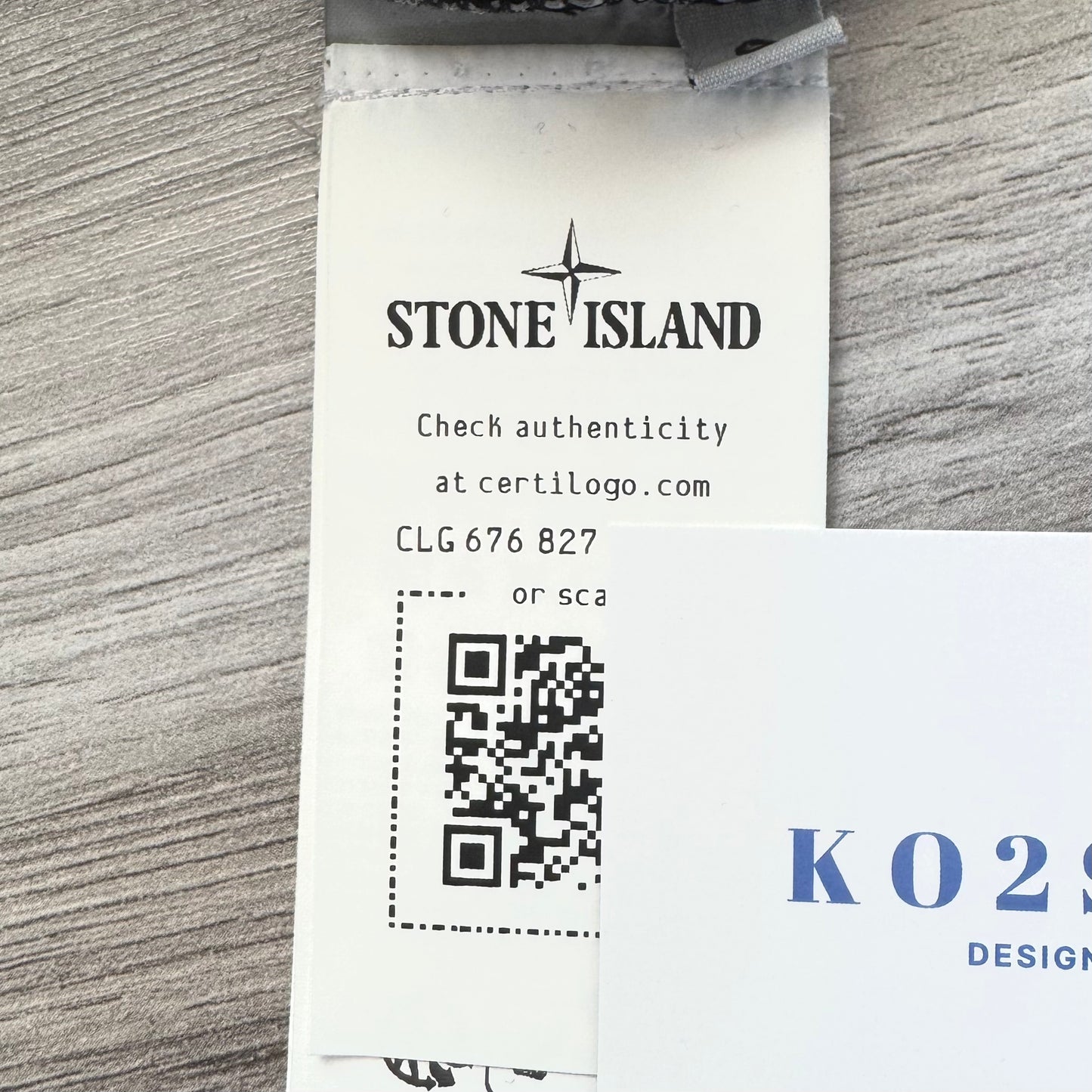 Stone Island Text Print T shirt - Small
