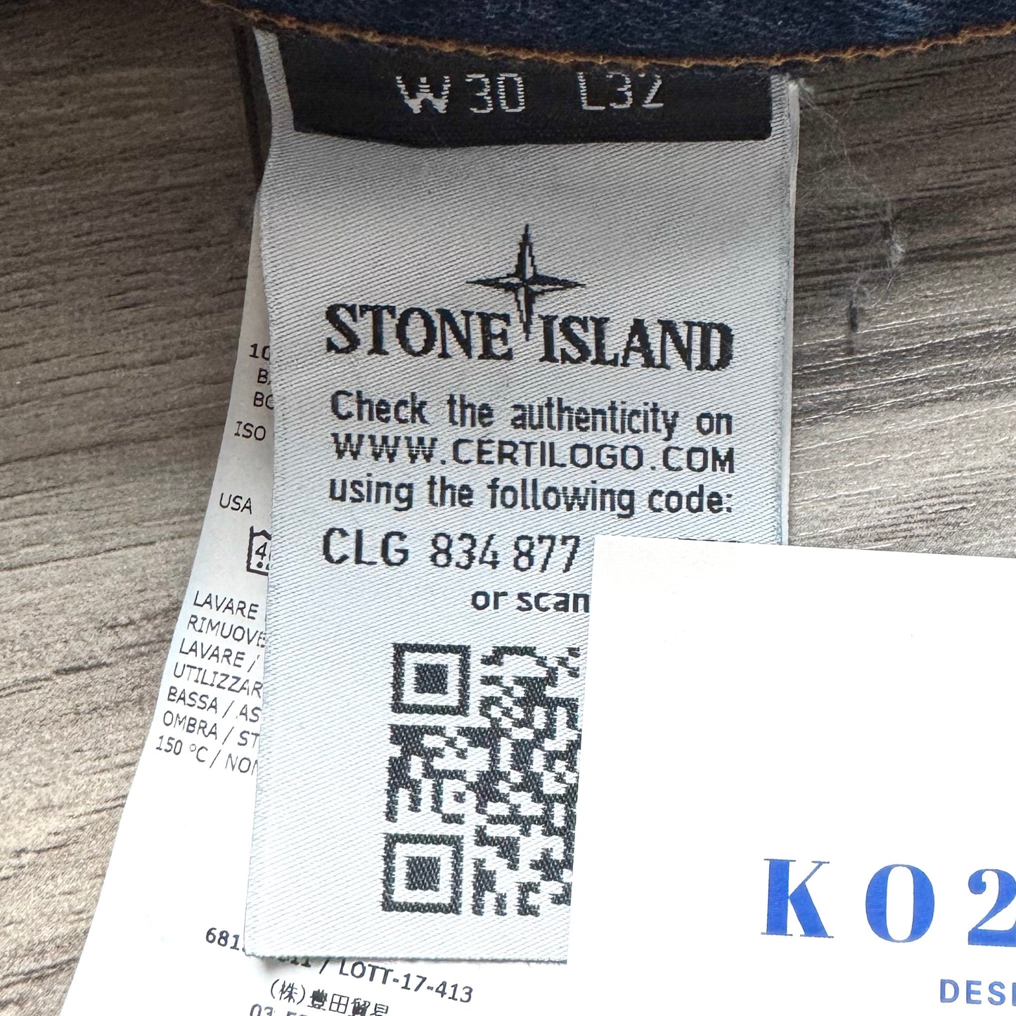 Stone Island Badge Jeans - 30W 29L