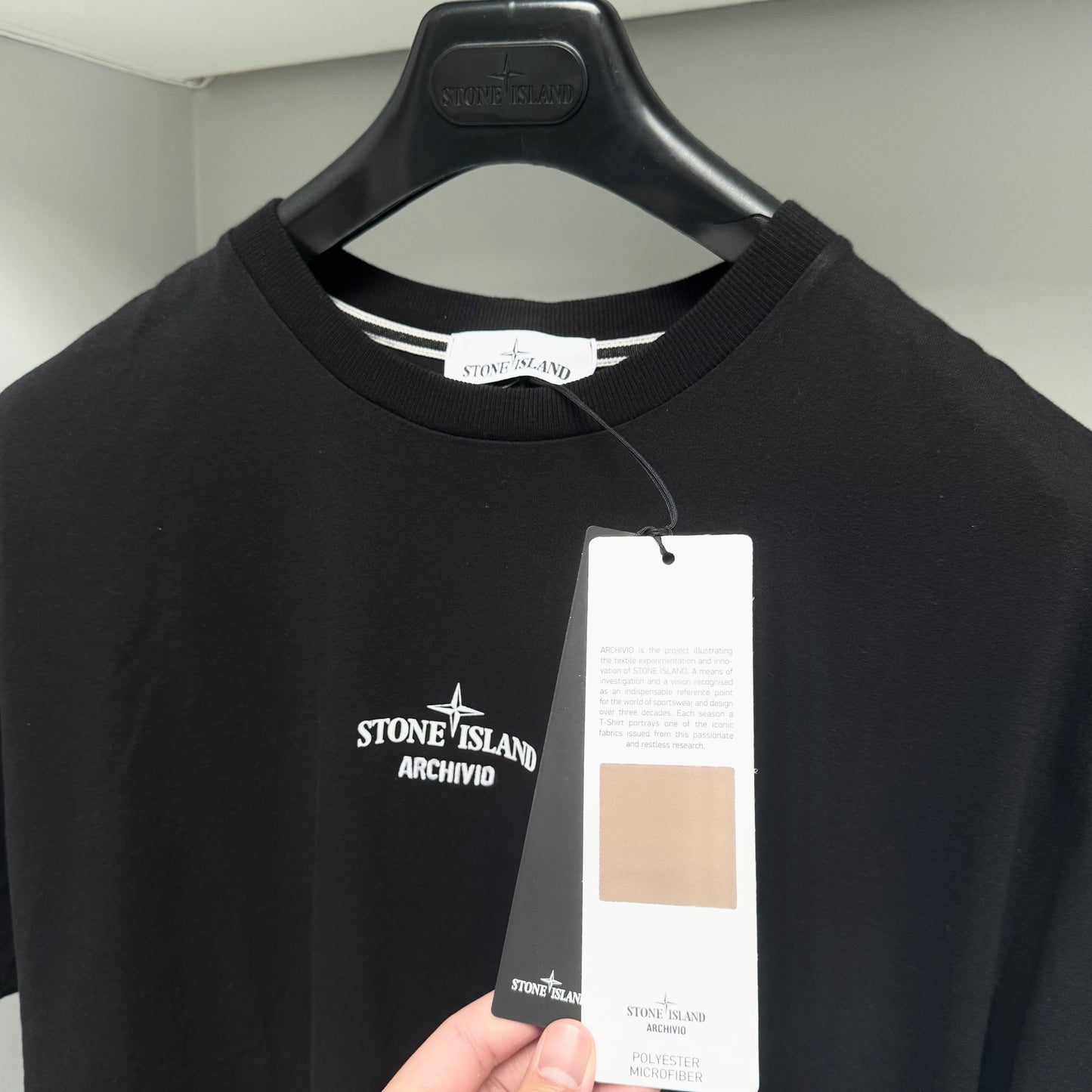 Stone Island Archivio ‘Polyester Microfiber’ Print T shirt - XL ptp22”