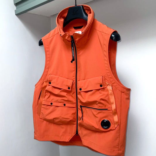 CP Company Shell-R Full Zip Lens Gilet - Large ptp22"