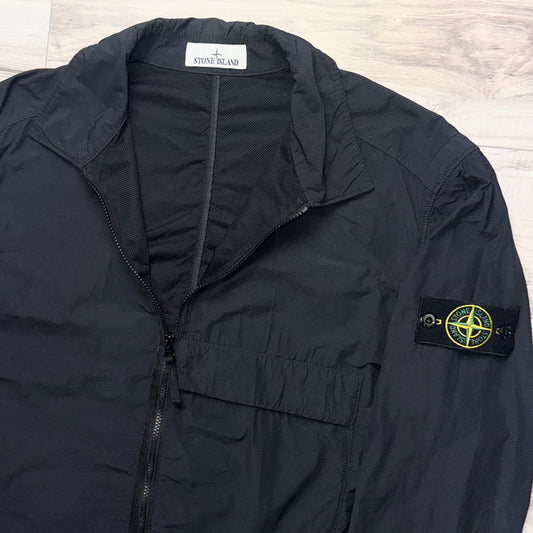Stone Island Naslan Light Full Zip Badge Overshirt - XXL ptp25”