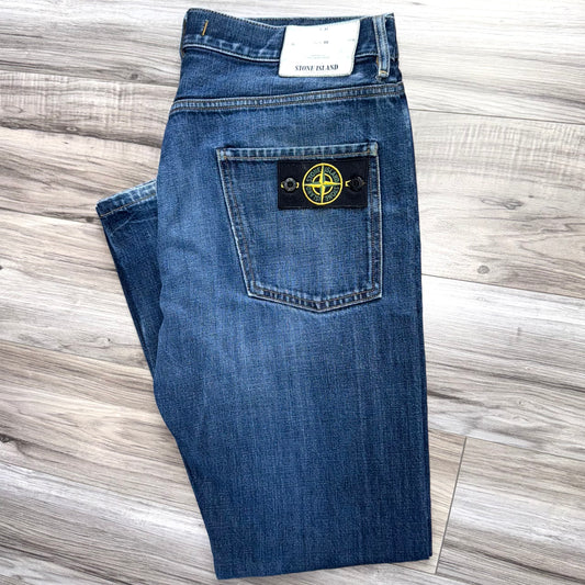 Stone Island Badge Jeans - 34W 32L