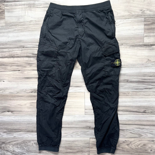 Stone Island Badge Cargo Trousers - 34W 30L
