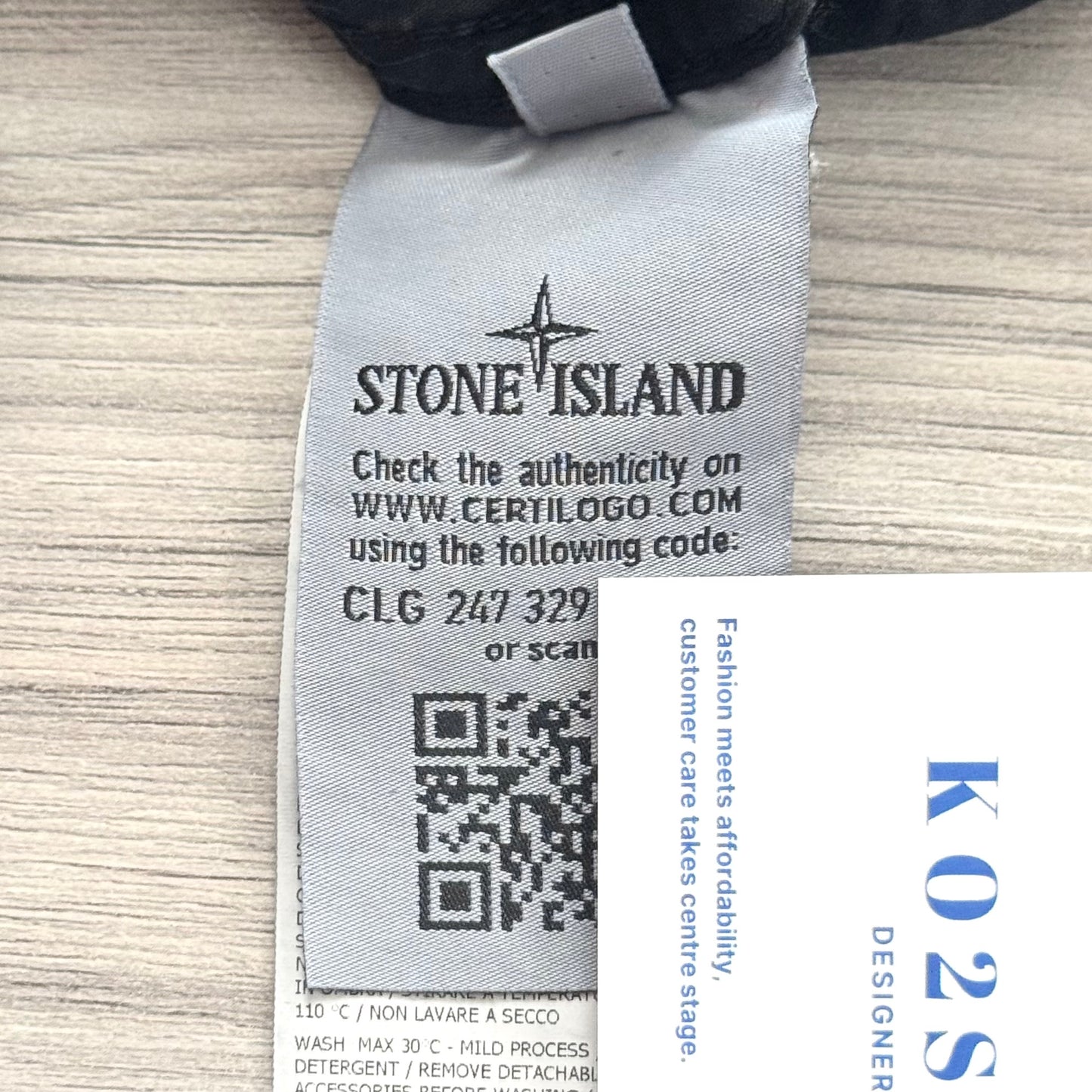 Stone Island Tela Smerigliata Button Up Badge Overshirt - Small ptp20”