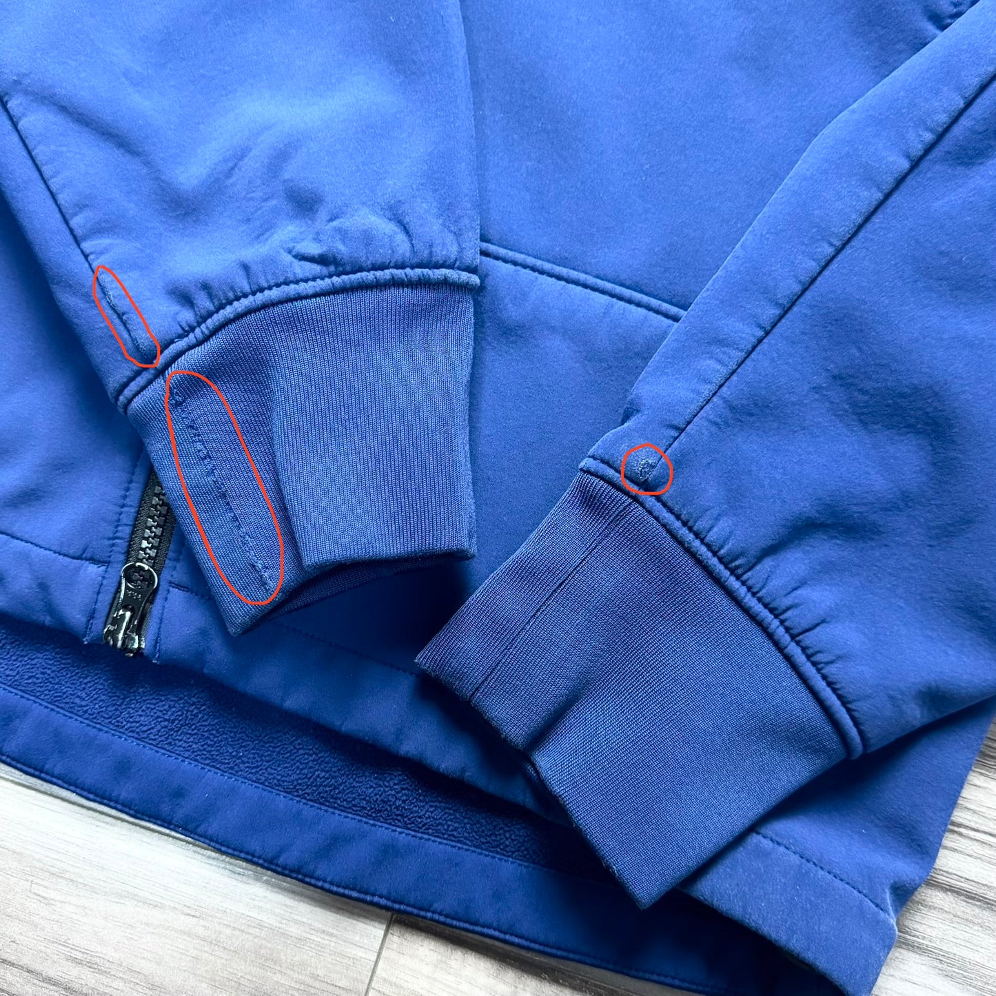 CP Company Shell-R Full Zip Goggle Jacket - Medium ptp21”