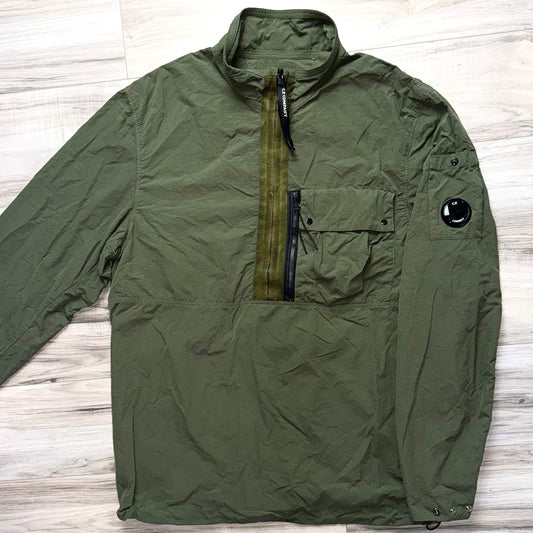 CP Company Flatt Nylon Half Zip Lens Smock - Large ptp22”