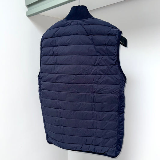 Stone Island Loom Woven Down Chambers Stretch Nylon-TC Patch Gilet - Small ptp19.5"