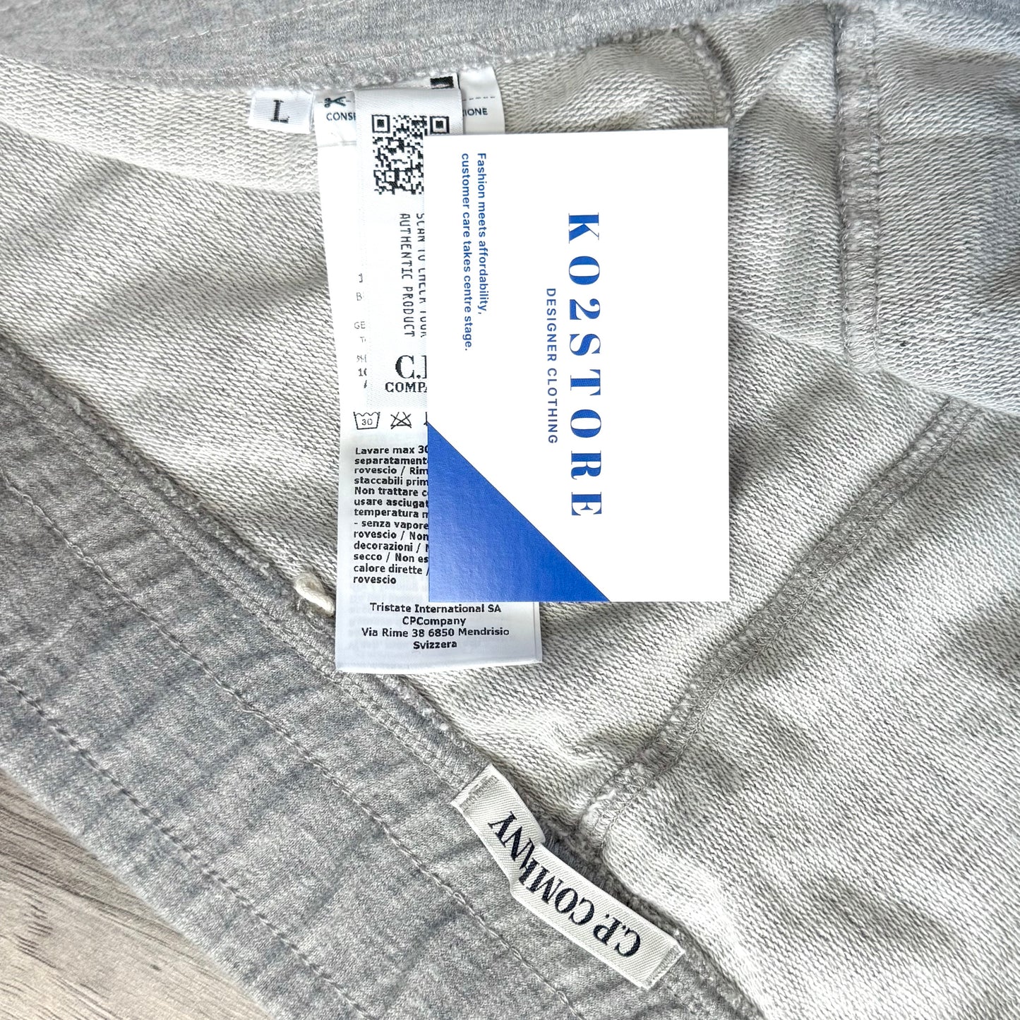 CP Company Fleece Lens Shorts - Large 34W