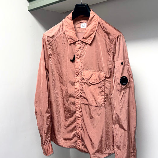 CP Company Chrome-R Nylon Lens Full Zip Overshirt - Large ptp22.5”